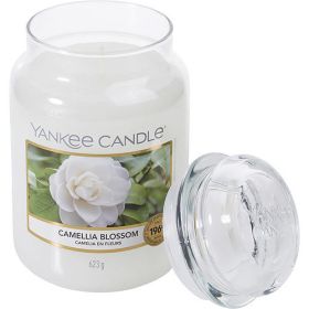 YANKEE CANDLE by Yankee Candle CAMELLIA BLOSSOM SCENTED LARGE JAR 22 OZ