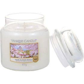 YANKEE CANDLE by Yankee Candle SAKURA BLOSSOM FESTIVAL SCENTED MEDIUM JAR 14.5 OZ