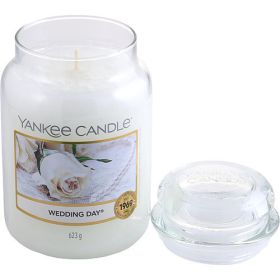 YANKEE CANDLE by Yankee Candle WEDDING DAY SCENTED LARGE JAR 22 OZ