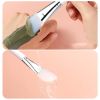 4pcs Silicone Face Mask Brushes Flexible Facial Mud Mask Applicator Brush for Applying Facial Mask