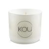 Essentials Aromatherapy Natural Wax Candle Glass - Australian Rainforest (Lemon Myrtle &amp; Eucalyptus)