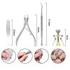 5-Piece Ingrown Toenail Tool Kit forToenail Removal Correction/Pedicure