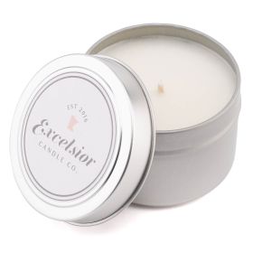 Chocolate Drizzle Soy Candle (size: 8 oz. tin)