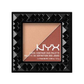 NYX Cheek Contour Duo Palette (Color: 06 Ginger & Pepper)