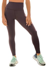 AQUILLA WOMEN'S HIGH WAIST BUTT LIFTING LEGGINGS (Color: Purple, size: L)