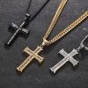 "I Can Do All Things Through Christ"Cross Christian Necklace